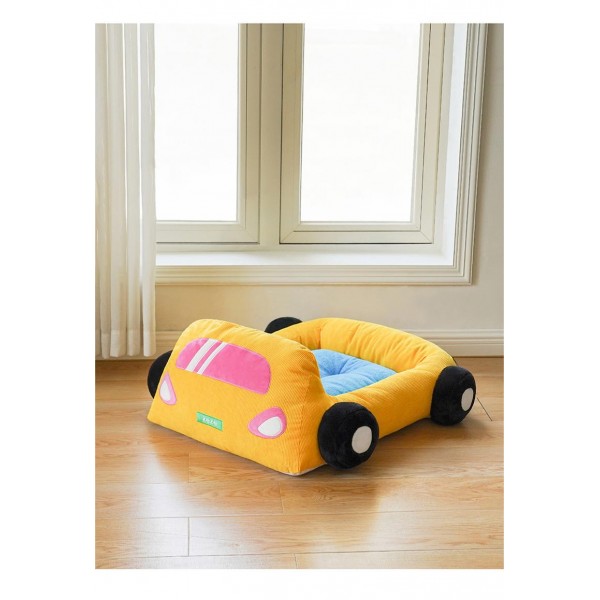 Washable Pet Bed, Convertible Car Dog Nest, Four Seasons, Cute Winter Warm Cat Bed, Small Dog