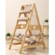 New Large Size Pet Climbing Net Cat Climbing Frame Wooden Cat Nest,Cat Rack for Multiple Cats,Multifunctional Cat Toy - Length 65 cm x Width 40 cm x Hight  85cm ,