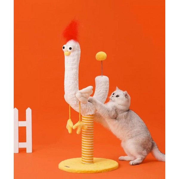 ZEZE Chicken Cat Scratching Post