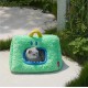 ZEZE Green Wawa Monster Series Cat Bed 46cm x 46cm x 40cm