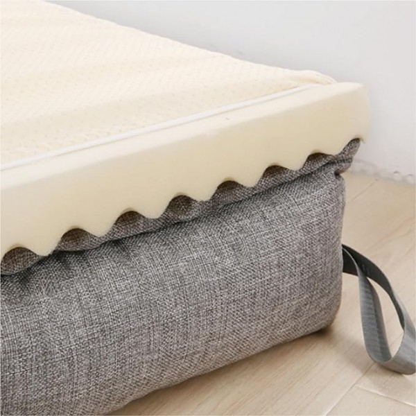 Pet Bed Four Season Dog Kennel Removable and Washable Dog Bed Square Kennel Soft Pet Bed Warm and Suitable for Sleeping