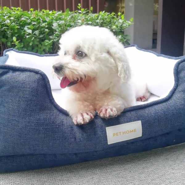 Pet Bed Four Season Dog Kennel Removable and Washable Dog Bed Square Kennel Soft Pet Bed Warm and Suitable for Sleeping