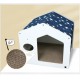 BebeXi Cat Tower Slim Cat Tower for Large Cats | Climbing Tree with Hammock, Sisal Pole, Stable Oversized Size, Shelter, Game Ball