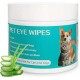  Cat & Dog Eye Wipes, Soft Pet Wipes for Gently Cleaning Eyes