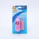 Pet Poop Waste Bag Pet Supplies Outdoor Walking Packaged Portable Dog Cat Poop Bag Dispenser PINK