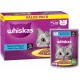 Whiskas Ocean Fish Flavour in jelly,12 Pouch x 80 g