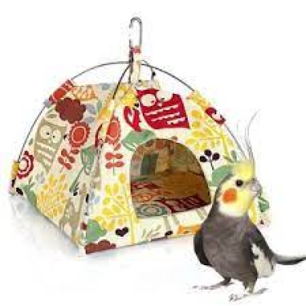 Pado Pattern Bird Tend House - 14x15x14 Cm