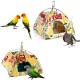 Pado Pattern Bird Tend House - 14x15x14 Cm