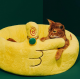 Zeze Finger Shaped Pet Bed, Size - 56cm x 56cm x 33cm