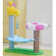 ZEZE, Shower Time Cat Tree, Cat Climbing Frame, Ultimate Bath & Play Playground for Your Pet, Size - 77cm x 65cm x 32cm