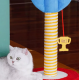 ZEZE Target Scratch Post, Size - 32cm x 32cm x 57cm.