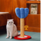 ZEZE Target Scratch Post, Size - 32cm x 32cm x 57cm.