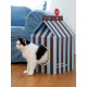 Milk Box Shape Cat Scratch Board Carton Cat House , SIze - 63cm x 31cm x 33cm