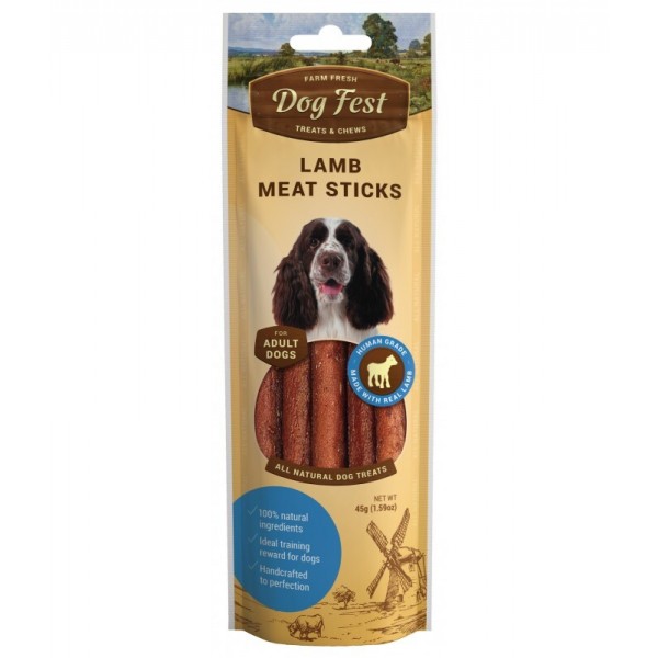 Dog Fest Lamb Meat Sticks (45g)