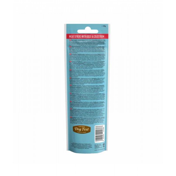 Dog Fest Beef Stick With Colostrum (45g)