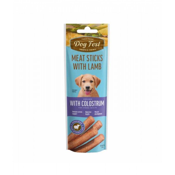 Dog Fest Lamb Stick With Colostrum (45g)