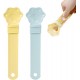 Cat Strip Feeder, Pet Feeder Cat Strip Squeeze Spoon, Cat Snack Spoon for Lickable Wet Cat Pet Liquid (YELLOW)