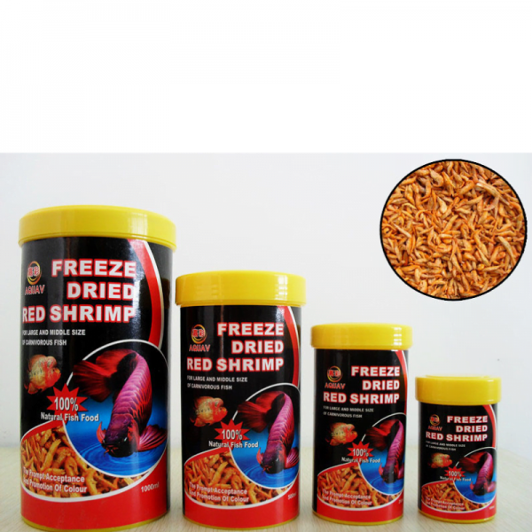 Aquav Freeze Dried Red Shrimp ( 100 ml )