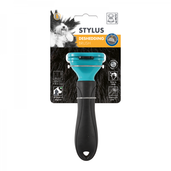 M-PETS Stylus Deshedding Brush ( SMALL )