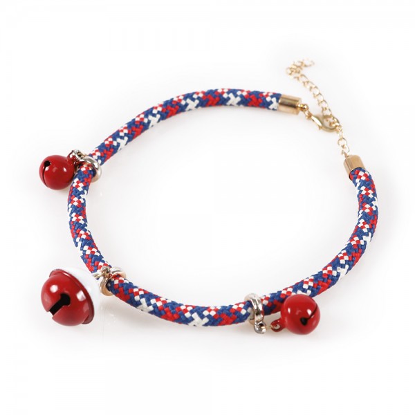 M-PETS Pixie Cat Eco Collar Red & Blue