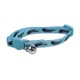 M-PETS Zany Cat Eco Collar Light Blue Fish Bone