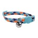 M-PETS Zany Cat Eco Collar Blue & Orange Fish