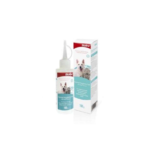 Bioline Dental Hygienegel For Cats & Dogs 100g