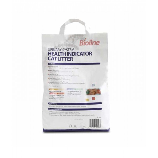 Bioline Urinary Health Indicator Cat Litter (6L)