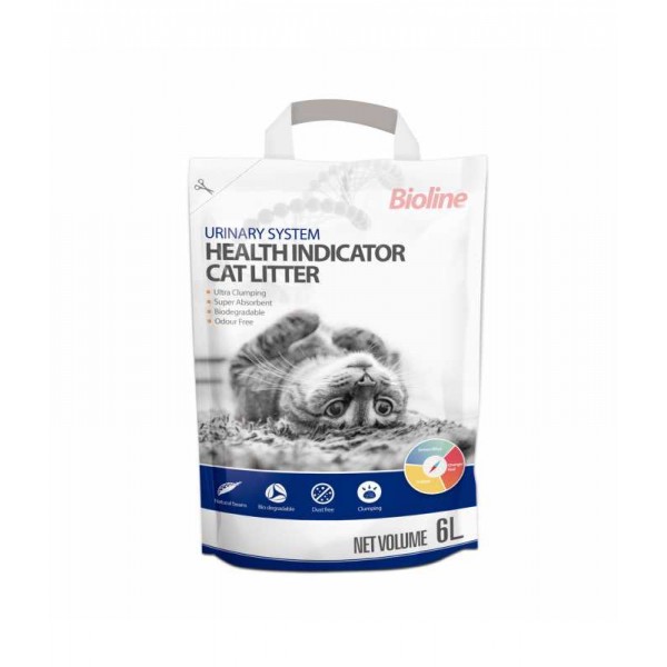 Bioline Urinary Health Indicator Cat Litter (6L)