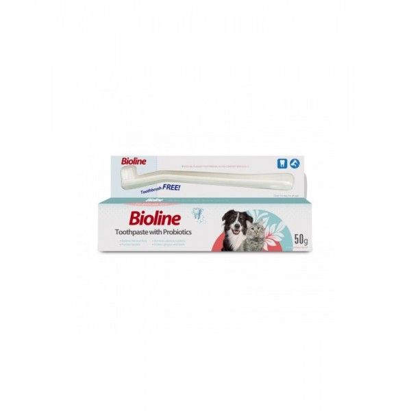 Bioline Toothpaste With Pro-Biotics - ( 50g )