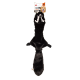 FOFOS Skinneez Skunk Dog Toy ( BLACK )