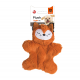 FOFOS Glove Plush Fox Dog Toy(Brown)