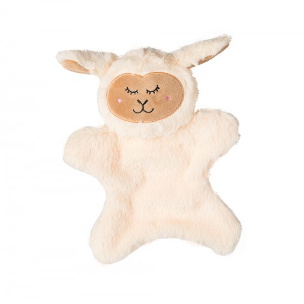 FOFOS Glove Plush Sheep Dog Toy(White)