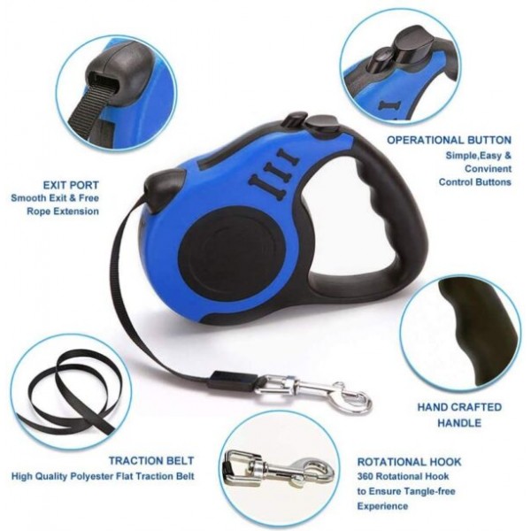 For Pet Retractable Dog Leash RL188-3M )