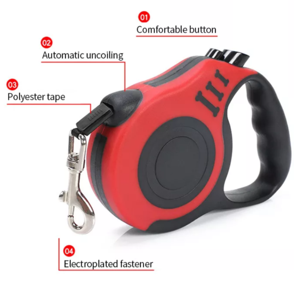 For Pet Retractable Dog Leash RL188-5M)