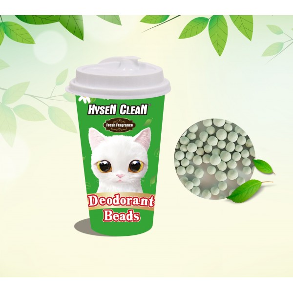 Hisense Clean cat litter deodorant beads with a refreshing scent, 450 grams GREEN CHANH