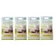 PrimeCat Tofu Clumping Cat Litter, Butter Popcorn Scent, 18 kg (4 Bags x 4.5 kg)