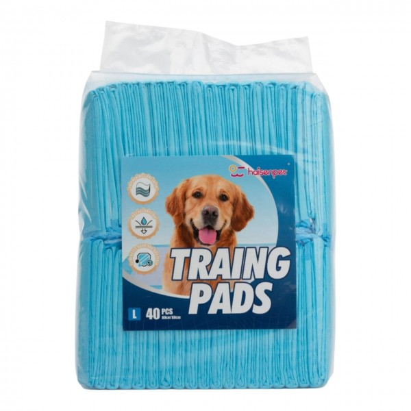 Pet Training Pads Super Absorbent Puppy Pads Anti Slip Toilet Pee Mat, Leak Proof & Quick Dry Pet Pads for Dogs Cats Rabbits Pets (4 Bag X 40 PACK - 60cm X 60cm) Total 160 Pack