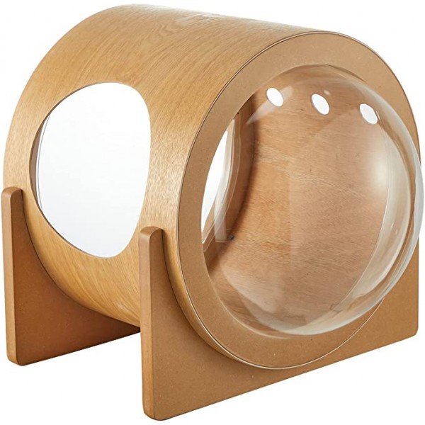 YOLENY Wooden Cat Bed Capsule ( Large )