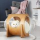 YOLENY Wooden Cat Bed Capsule ( Large )