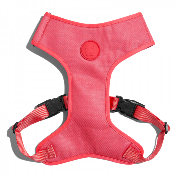 Zee.Dog Neon Coral Adjustable Air Mesh (Small)