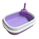 Pado Cat Litter Tray Normal With Scoop 41x31x12cm - Purple