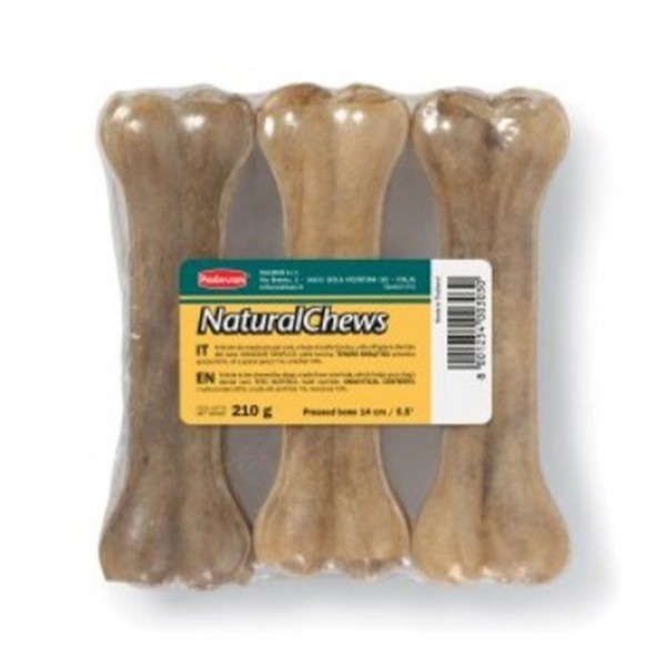 Padovan Natural Chews Bone[Weight - 210g, Count - 3, Size - 14cm]