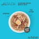 Schesir After Dark Wholefood In Broth For Cat - Chicken With Quail Egg 80g