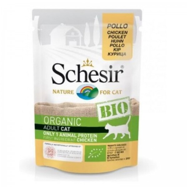 Schesir Bio Chicken For Cats (85g)