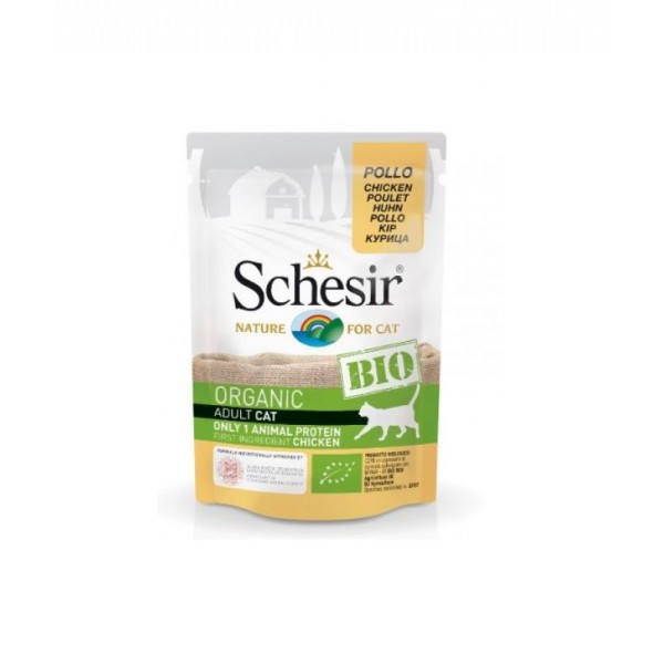 Schesir Bio Chicken For Cats (85g)