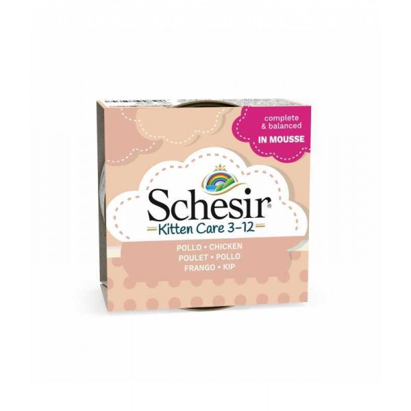 SCHESIR KITTEN CARE POLLO-CHICKEN ( 85 G )