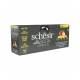 Schesir After Dark Wholefood In Broth Variety Pack For Cat 960g (80g x12 Cans) - 4 Flavors (3 Cans Each Flavor)