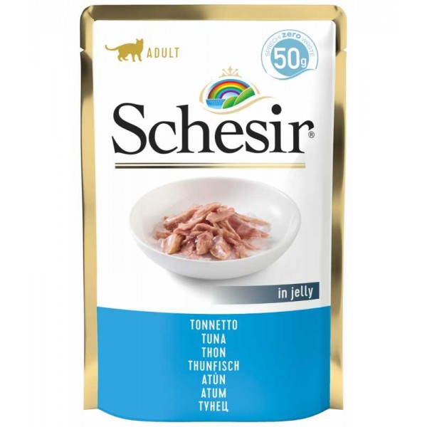 Schesir Cat Pouch-Wet Food Tuna- ( 50g )