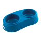 Georplast Plastic Double Antislip Pet Bowl L